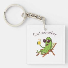 Cool Cucumber Sleutelhanger