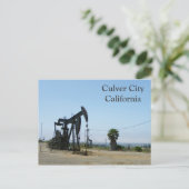 Cool Culver City/Oil Rig Briefkaart! Briefkaart (Staand voorkant)