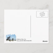 Cool Culver City/Oil Rig Briefkaart! Briefkaart (Achterkant)