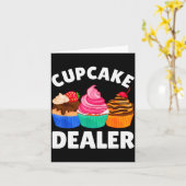Cool Cupcake Costume For Men Women Baking Cupcake  Kaart (Gele Bloem)