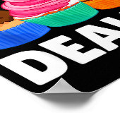 Cool Cupcake Costume For Men Women Baking Cupcake Poster (Hoek)