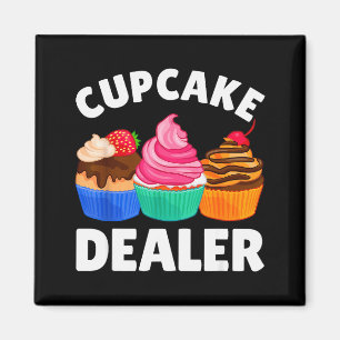 Cool Cupcake Kostuum Voor Mannen Vrouwen Bakken Cu Magneet
