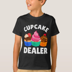 Cool Cupcake Kostuum Voor Mannen Vrouwen Bakken Cu T-shirt