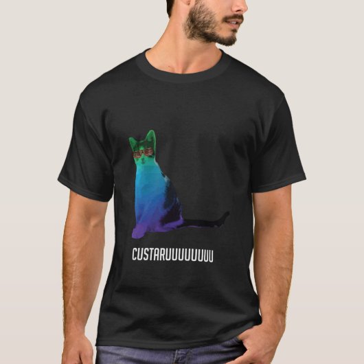 Cool Custaru T-Shirt (met tekst)* (Voorkant)