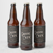 Cool Custom Bachelor Party Bier Etiket (Flessen)