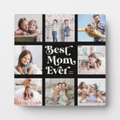 Cool Custom Best Ma Ever Moderne Photo Collage Fotoplaat (Voorkant)