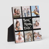 Cool Custom Best Ma Ever Moderne Photo Collage Fotoplaat (Voorkant)