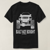 Cool Custom Build NOT BRED Rock Crawler Mudding T-shirt (Design voorkant)