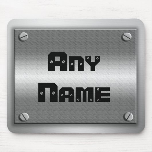 Cool Custom Metal Note Mousepad Muismat (Voorkant)