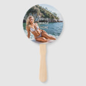 COOL! 🌬️ Custom Paddle Hand Fan Handwaaier (Voorkant)