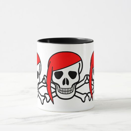 Cool Custom Scull Mok (Midden)