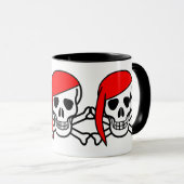 Cool Custom Scull Mok (Voorkant rechts)