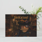 Cool Custom Steampunk Fantasy Captain Sean Kaart (Staand voorkant)