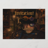 Cool Custom Steampunk Fantasy Captain Sean