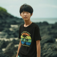 Cool Custom Tropical Beach Trip Palmbomen Kinder