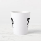 cool cute 70th birthday quote sayings latte mok (Voorkant)