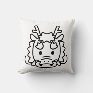 Cool Cute Dragon Pillow voor kinderen en decoratie Kussen
