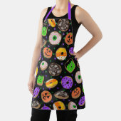 Cool Cute Glitter Confetti Donut Halloween Patroon Schort (Insitu)