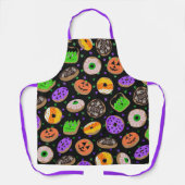 Cool Cute Glitter Confetti Donut Halloween Patroon Schort (Voorkant)