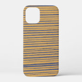 Cool Cute Moderne Unieke Striped Pattern Case-Mate iPhone Case (Achterkant)