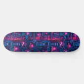 Cool Cyberpunk Anime Japanse Ontwerp Skateboard (Horizontaal)