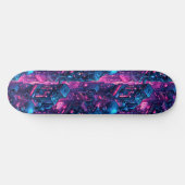 Cool Cyberpunk Anime Japanse Skateboard Ontwerp (Horizontaal)