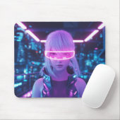 Cool Cyberpunk Anime Mousepad Muismat (Met muis)