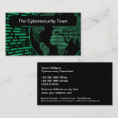 Cool Cybersecurity Defence Visitekaartjes (Voorkant / Achterkant)