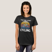 Cool Cycling For Kids Boys Men Biking Bicycle Cycl T-shirt (Voorkant volledig)