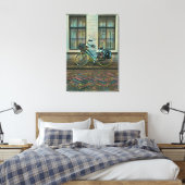 Cool cyclist giften canvas afdruk (Insitu (Slaapkamer))