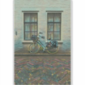 Cool cyclist giften sticker (Voorkant)