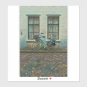 Cool cyclist giften sticker (Vel)
