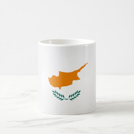 Cool Cyprus Flag Koffiemok (Center)