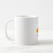 Cool Cyprus Flag Koffiemok (Links)