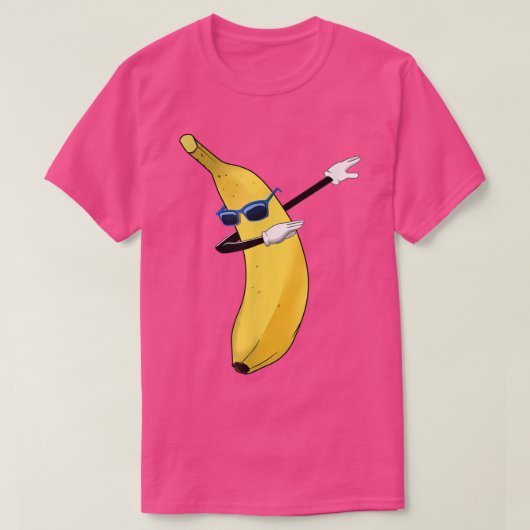Cool Dab Banana is een dobberend kattenkruid T-shirt (Design voorkant)