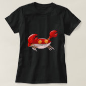 Cool Dabbing Crab 2Funny Dancer Zee Creature Lover T-shirt (Design voorkant)