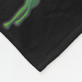 Cool Dabbing Frog Funny Hip-hop Kikkervisje Dansen Fleece Deken (Hoek)