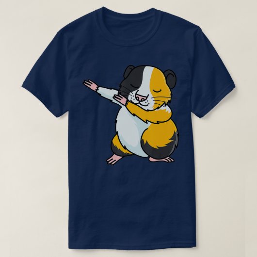 Cool Dabbing Guinea Pig Hiphop Dance Animal T-shirt (Design voorkant)