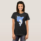 Cool Dabbing Narwhal T-shirt (Voorkant volledig)