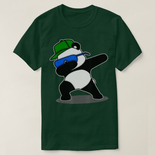 Cool Dabbing Panda - Cute Beer Lovers - Great Dab T-shirt (Design voorkant)