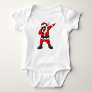 🎅 Cool Dabbing Santa with Sunglasses – Funny Merr Romper