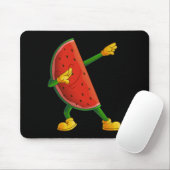 Cool Dabbing Watermeloen Grappig Fruit Dancing Ath Muismat (Met muis)