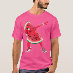 Cool Dabbing Watermeloen Grappige Fruit Dansende A T-shirt