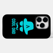 Cool Dad Best DAD Ever monogram initiaal grappig Case-Mate iPhone Case (Achterkant (horizontaal))