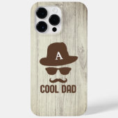 Cool Dad Best DAD Ever mustache dad Monogram Case-Mate iPhone Case (Achterkant)