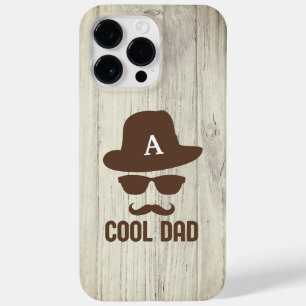Cool Dad Best DAD Ever mustache dad Monogram Case-Mate iPhone 14 Pro Max Hoesje