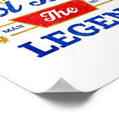 Cool Dad Bier De Legende Poster (Hoek)