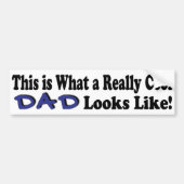 Cool Dad Bumpersticker (Voorkant)