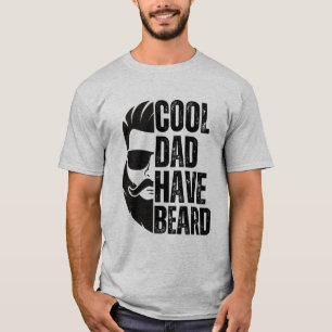 Cool dad heeft baard 2 t-shirt