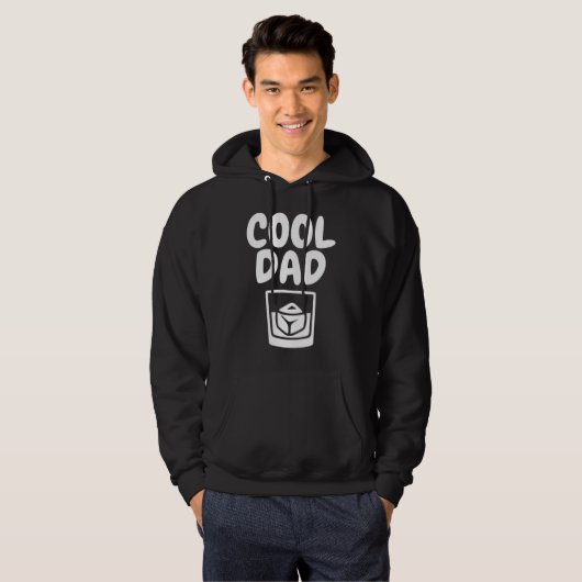 Cool Dad - Ice Cold Mode wordt geactiveerd Hoodie (Voorkant volledig)